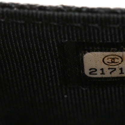 Chanel Caviar Quilted Flap Card Holder Black 8 of 15