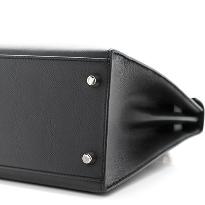 Hermes Epsom Kelly Sellier 32 Black 10 of 11