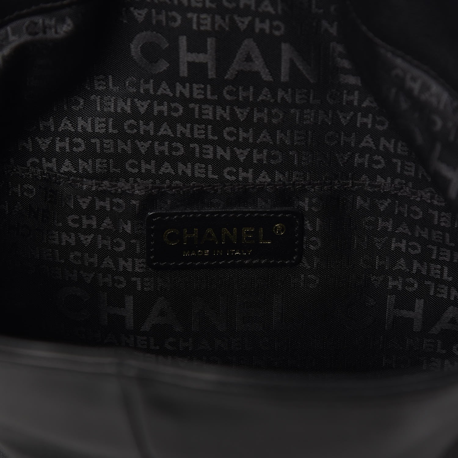 Chanel Lambskin Coco Ball Fold Over Bag Black 6 of 10