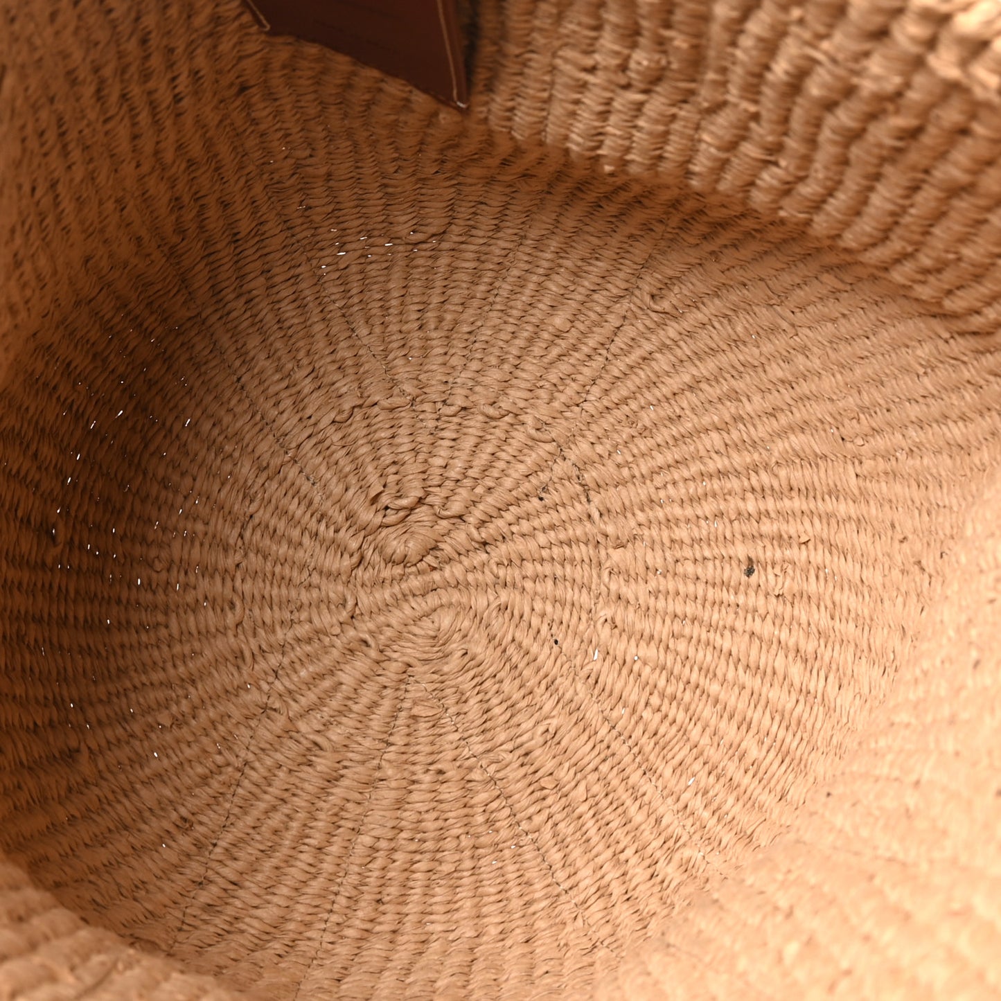 X MIFUKO Raffia Large Woody Basket Bag Black Beige Black Beige