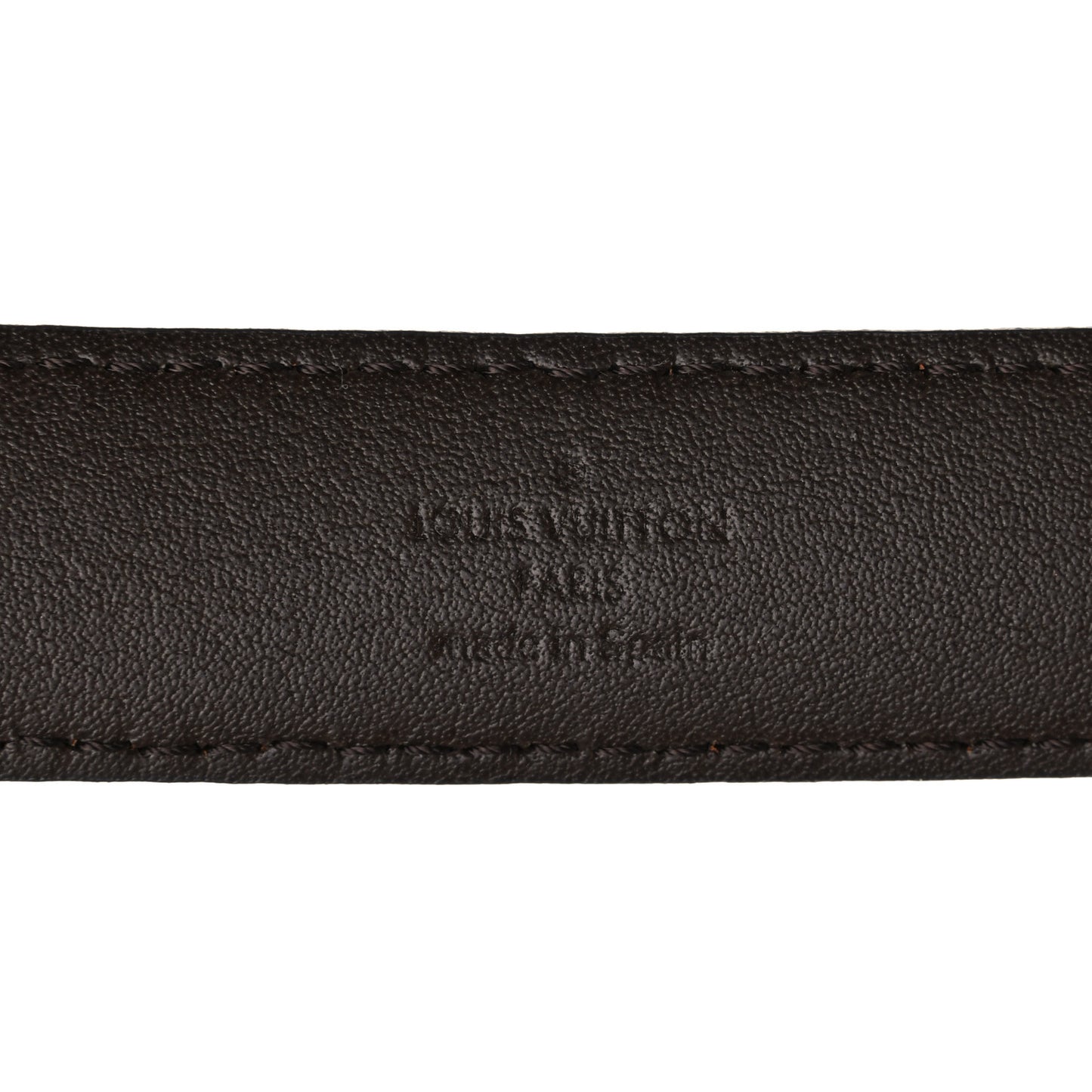 Mini Damier Ebene 25mm LV Initiales Belt 80 32