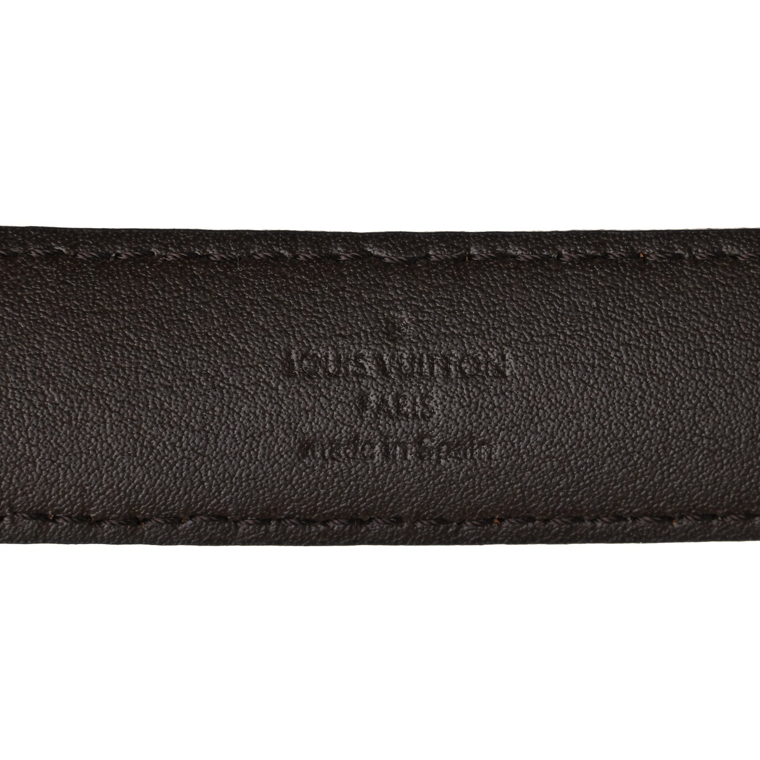 Louis Vuitton Mini Damier Ebene 25mm LV Initiales Belt 80 32 4 of 7