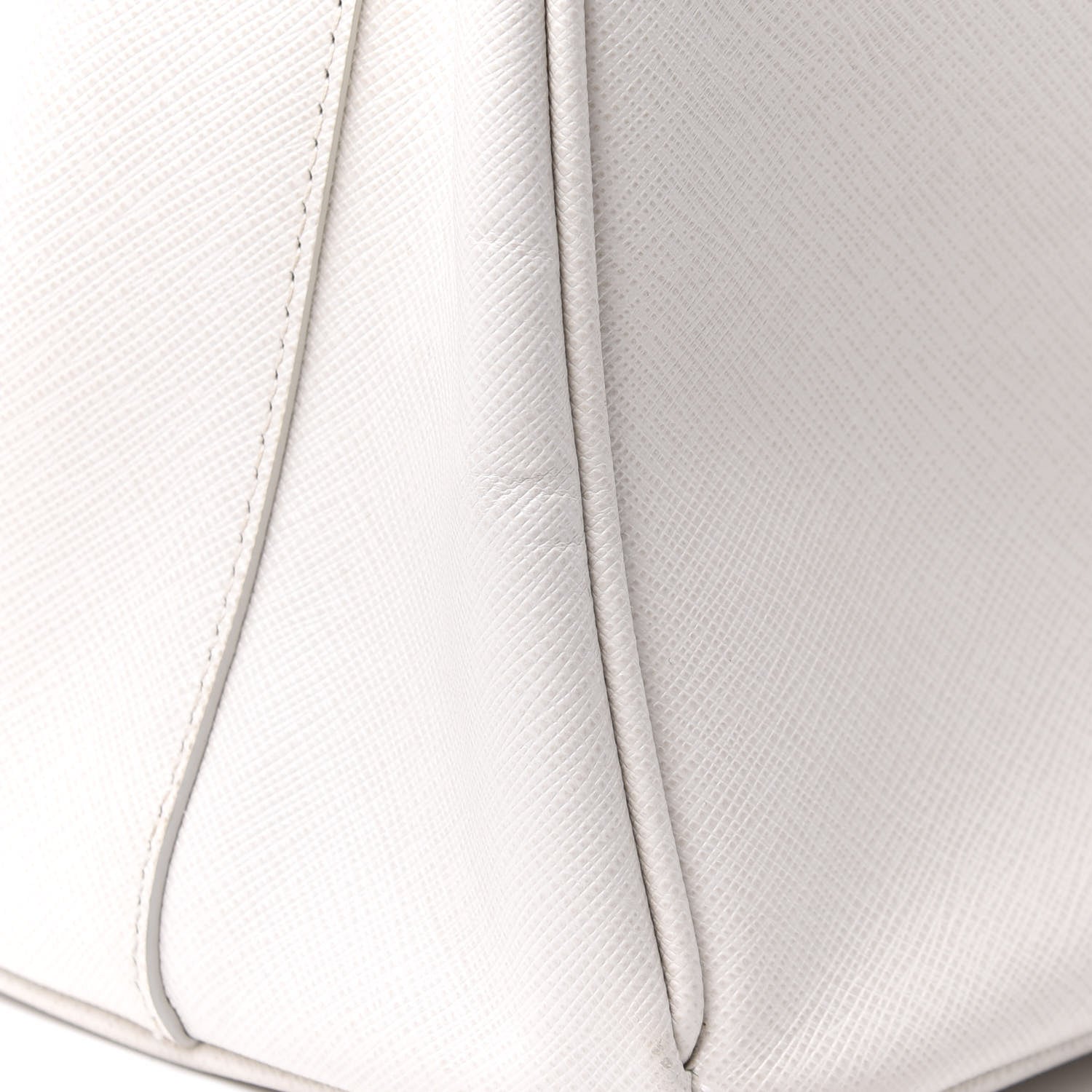 Prada Saffiano Lux Medium Tote Talco 17 of 19