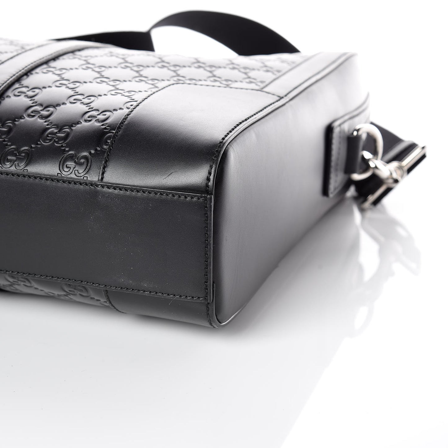 Guccissima Signature Eden Briefcase Black