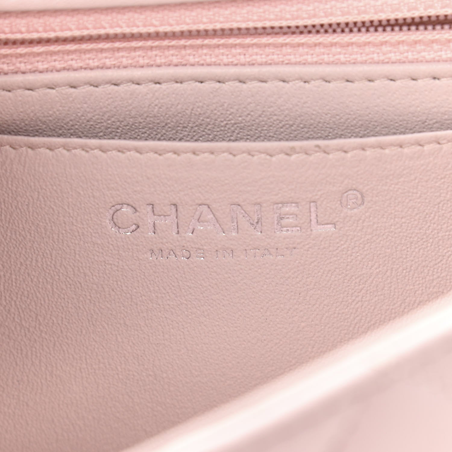Chanel Lambskin Quilted Mini Rectangular Flap Light Purple 6 of 11