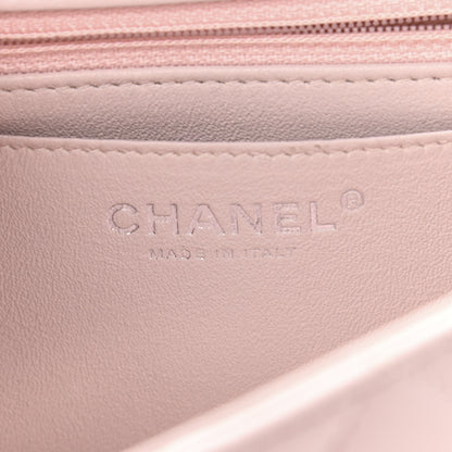 Chanel Lambskin Quilted Mini Rectangular Flap Light Purple 6 of 11
