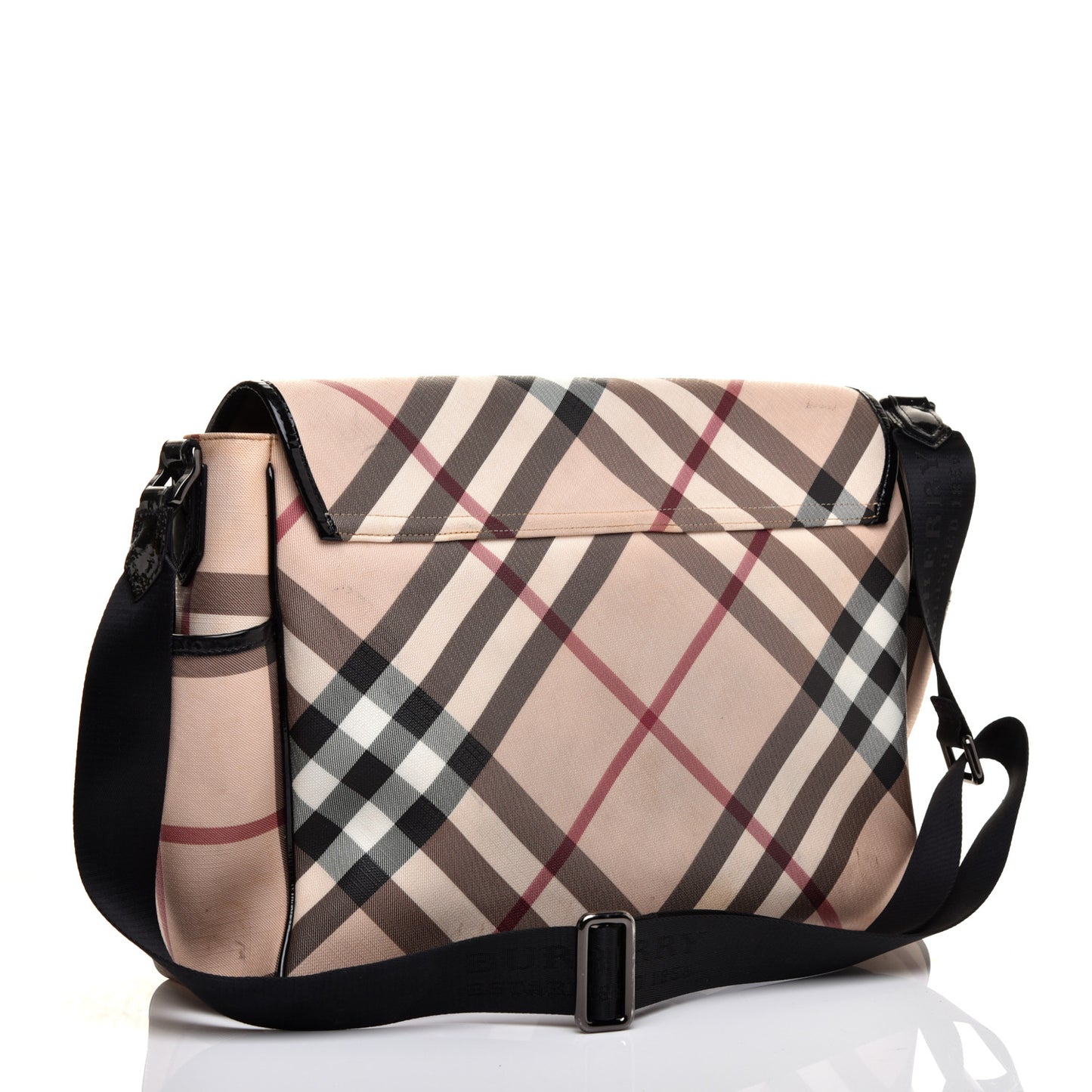 Nova Check Diaper Messenger Bag