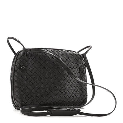 Bottega Veneta Nappa Intrecciato Nodini Bag Ebano 3 of 9