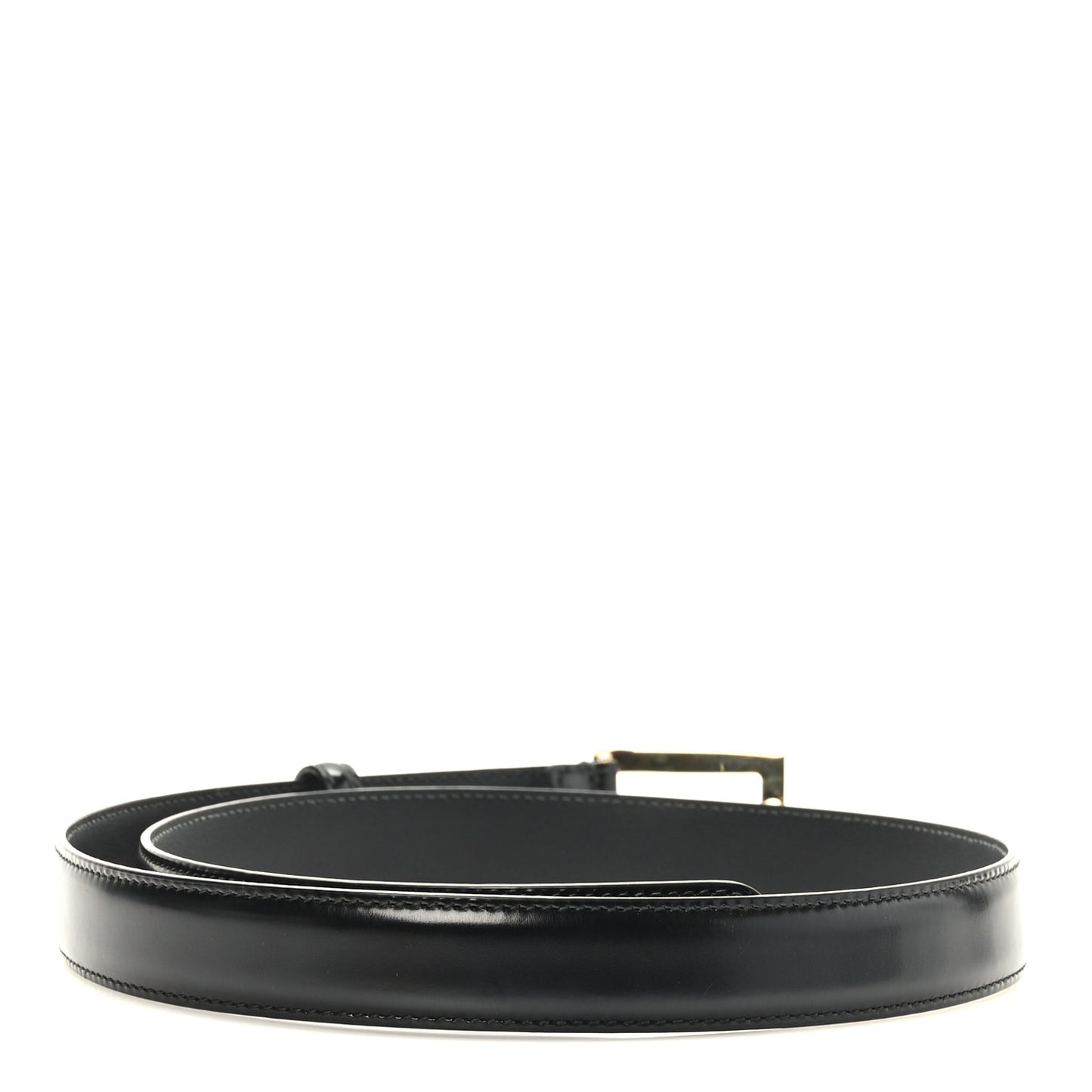 Calfskin G Cube 25mm Belt 85 34 Black