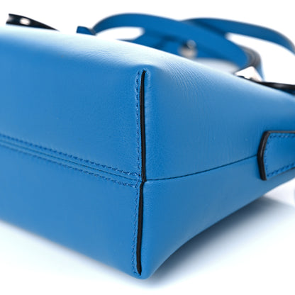 Fendi Vitello Dolce Mini By The Way Boston Bag Blue Royal 9 of 9