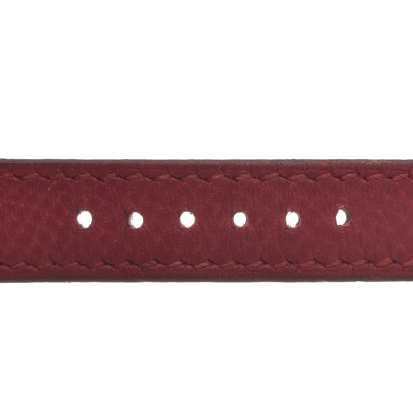 Stainless Steel Courchevel 20mm Kelly Cadena Quartz Watch Rouge