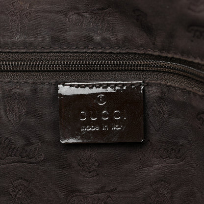Gucci Monogram Web Large Jolie Tote Brown 7 of 11