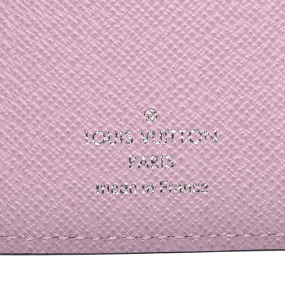 Louis Vuitton Epi Tropical Victorine Wallet Blue Rose 6 of 7