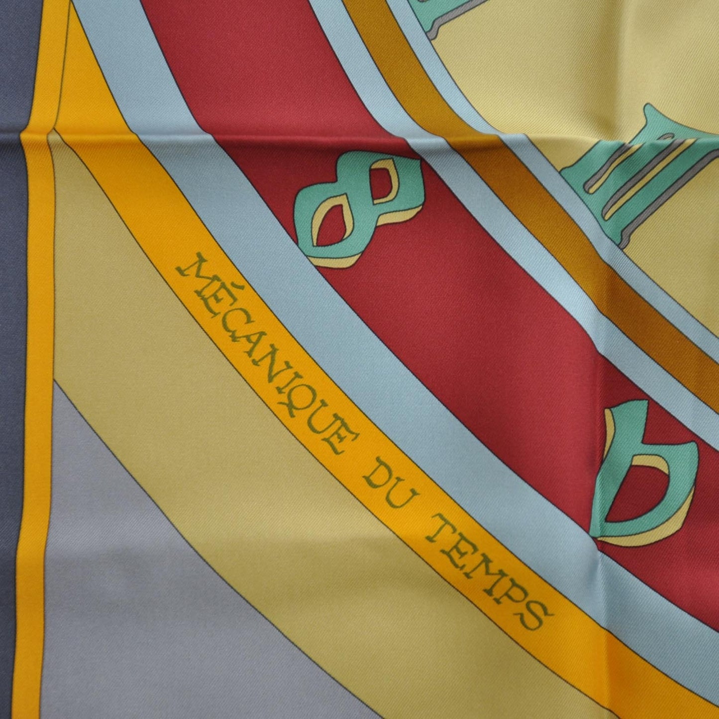 Silk Mecanique Du Temps Scarf 90