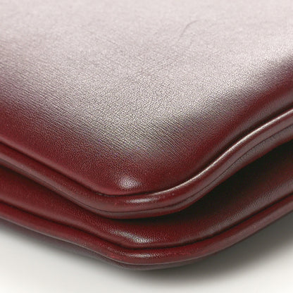 Gucci Vitello Palmellato Lux Large Arli Top Handle Bag Vintage Bordeaux 10 of 10