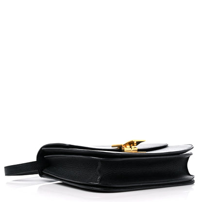 Celine Goatskin Medium Classic Box Flap Bag Black 4 of 14