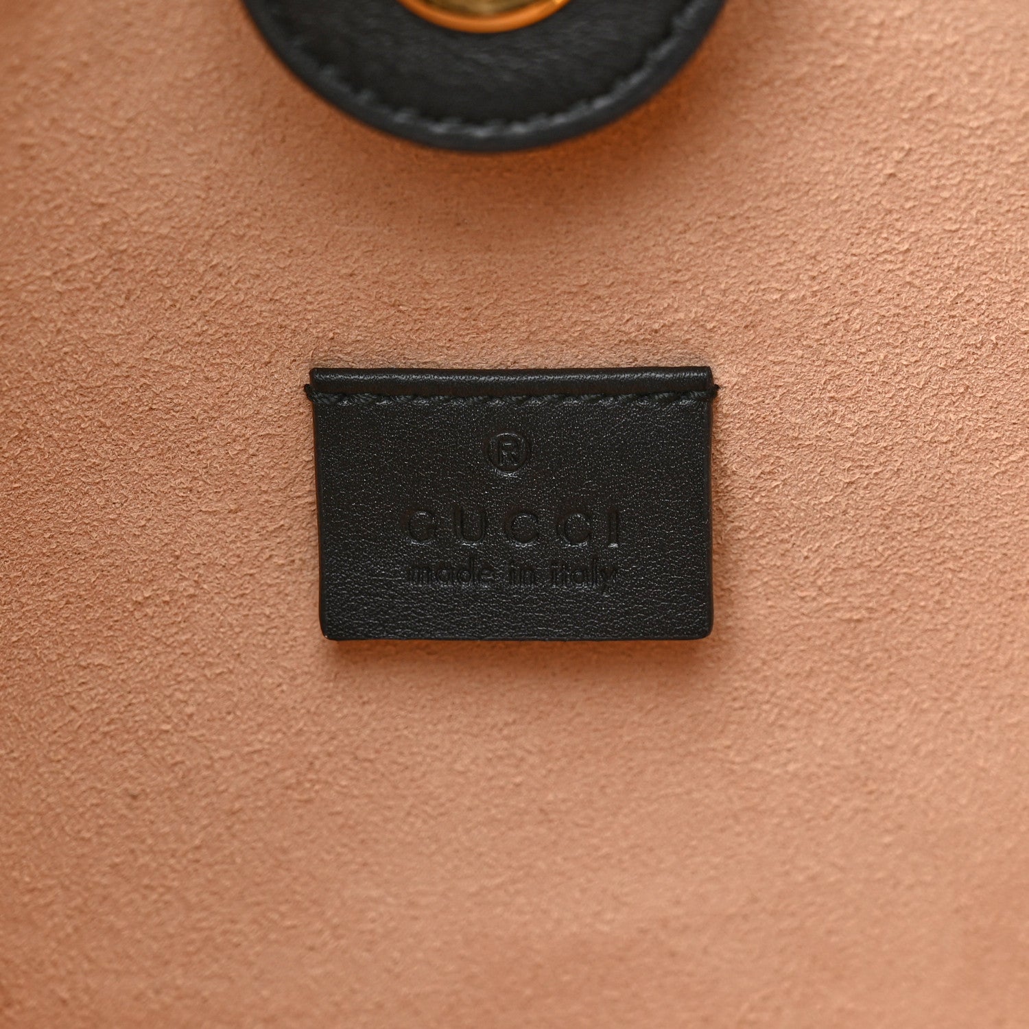 Gucci Velvet GG Monogram Large Rajah Chain Tote Brown 7 of 13