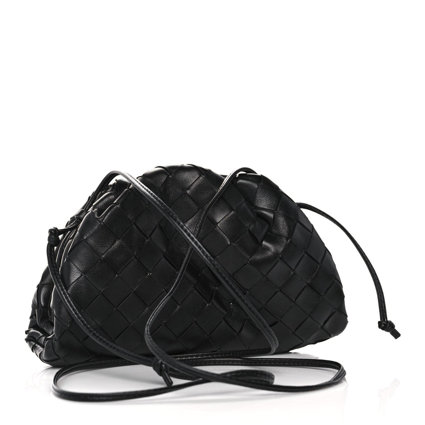 Nappa Intrecciato The Mini Pouch Black