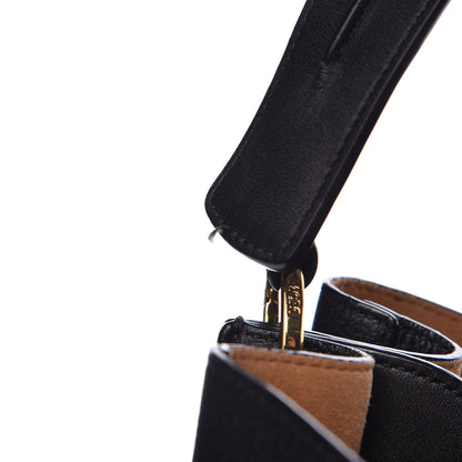 MCM Grained Calfskin Large Milla Hobo Black 9 of 14
