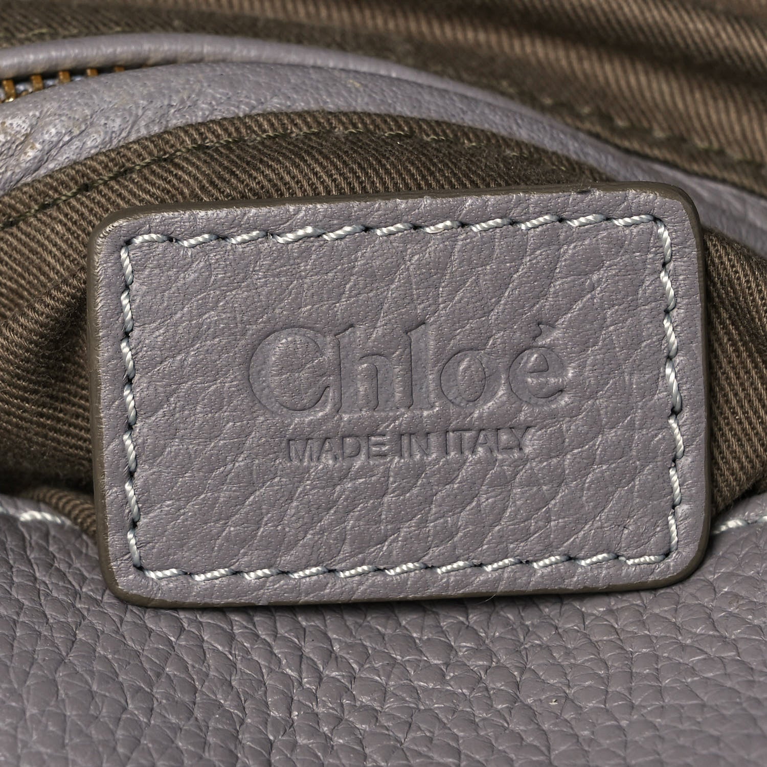 Chloe Calfskin Medium Marcie Satchel Cashmere Grey 6 of 15