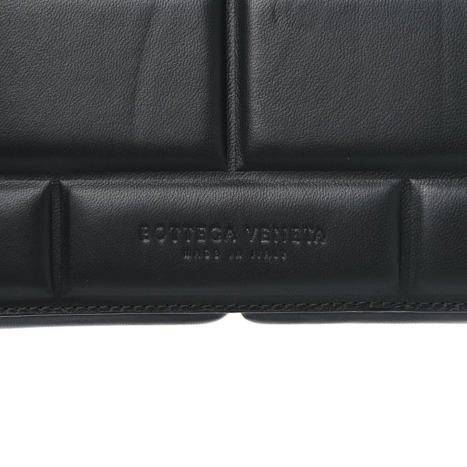 Bottega Veneta Embossed Nappa Crossbody Bag Black 6 of 12