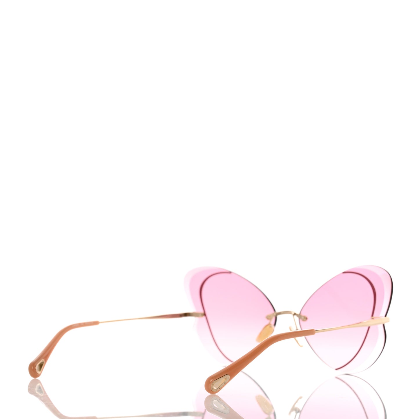 Metal Butterfly Sunglasses CH0064S Pink