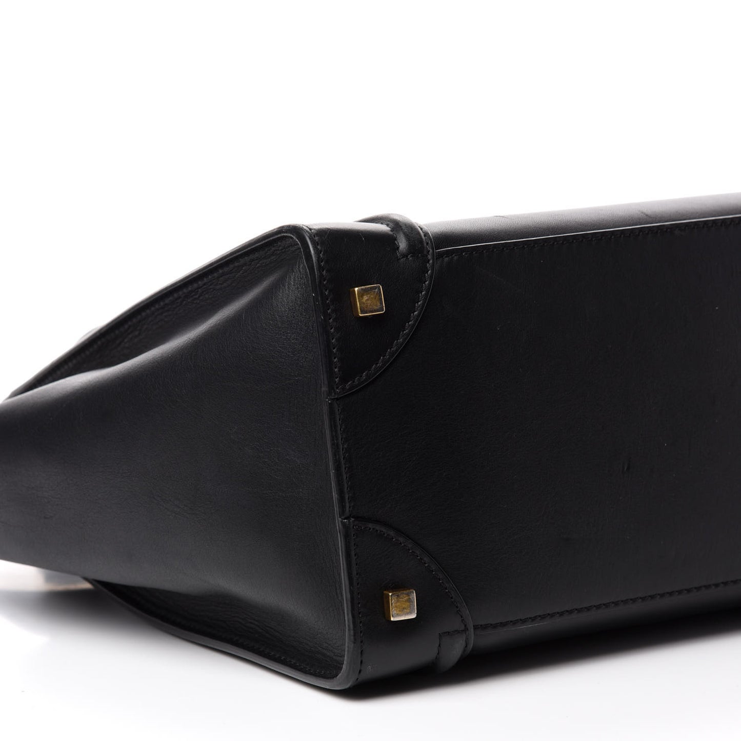 Smooth Calfskin Mini Luggage Black