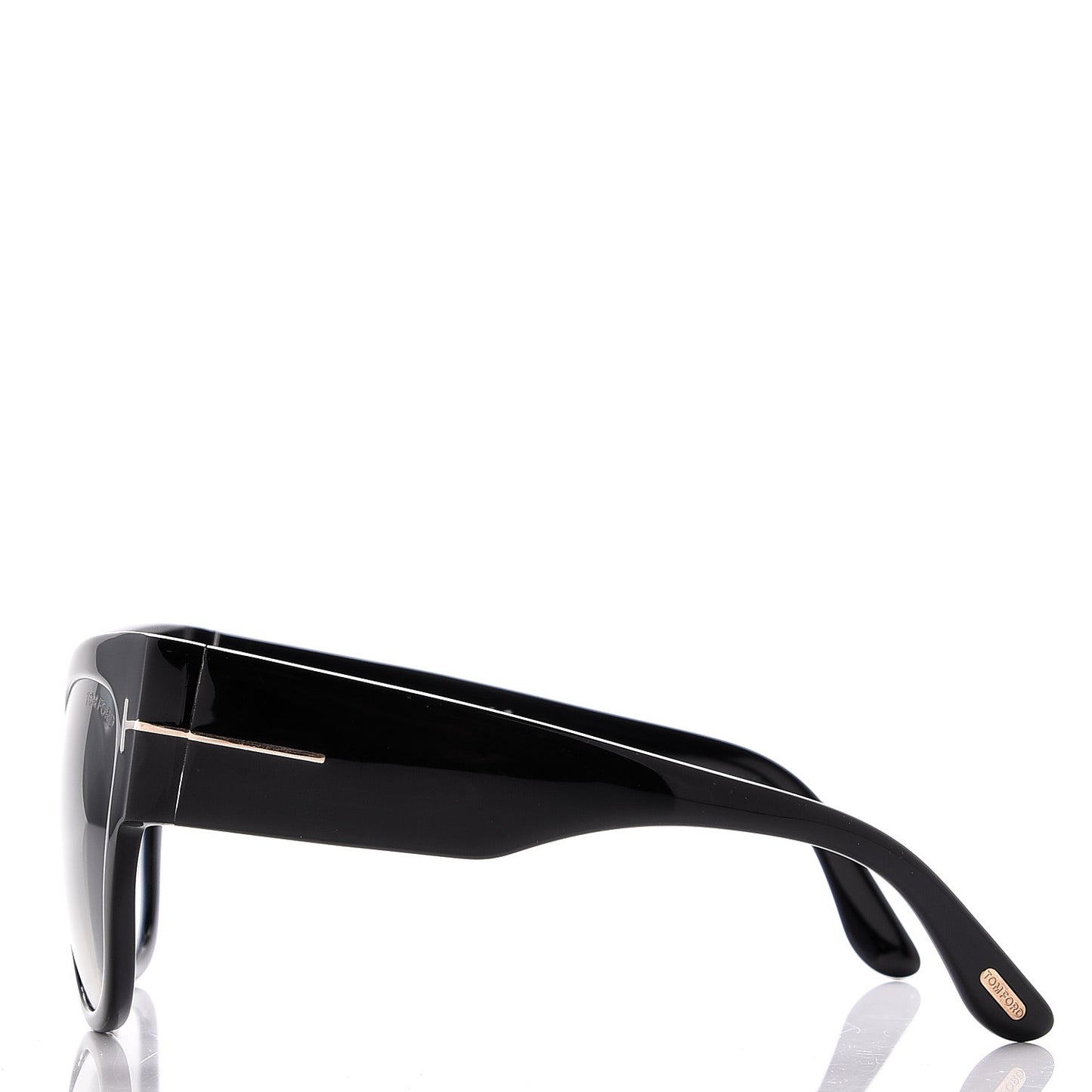 Acetate Nikita Cat Eye Sunglasses TF173 Black