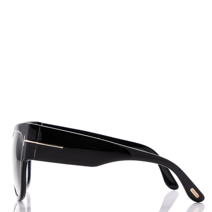 Tom Ford Acetate Nikita Cat Eye Sunglasses TF173 Black 10 of 15