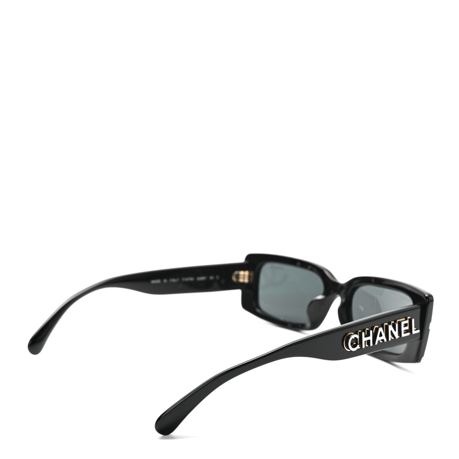 Chanel Acetate CC Sunglasses 71473A Black 4 of 8