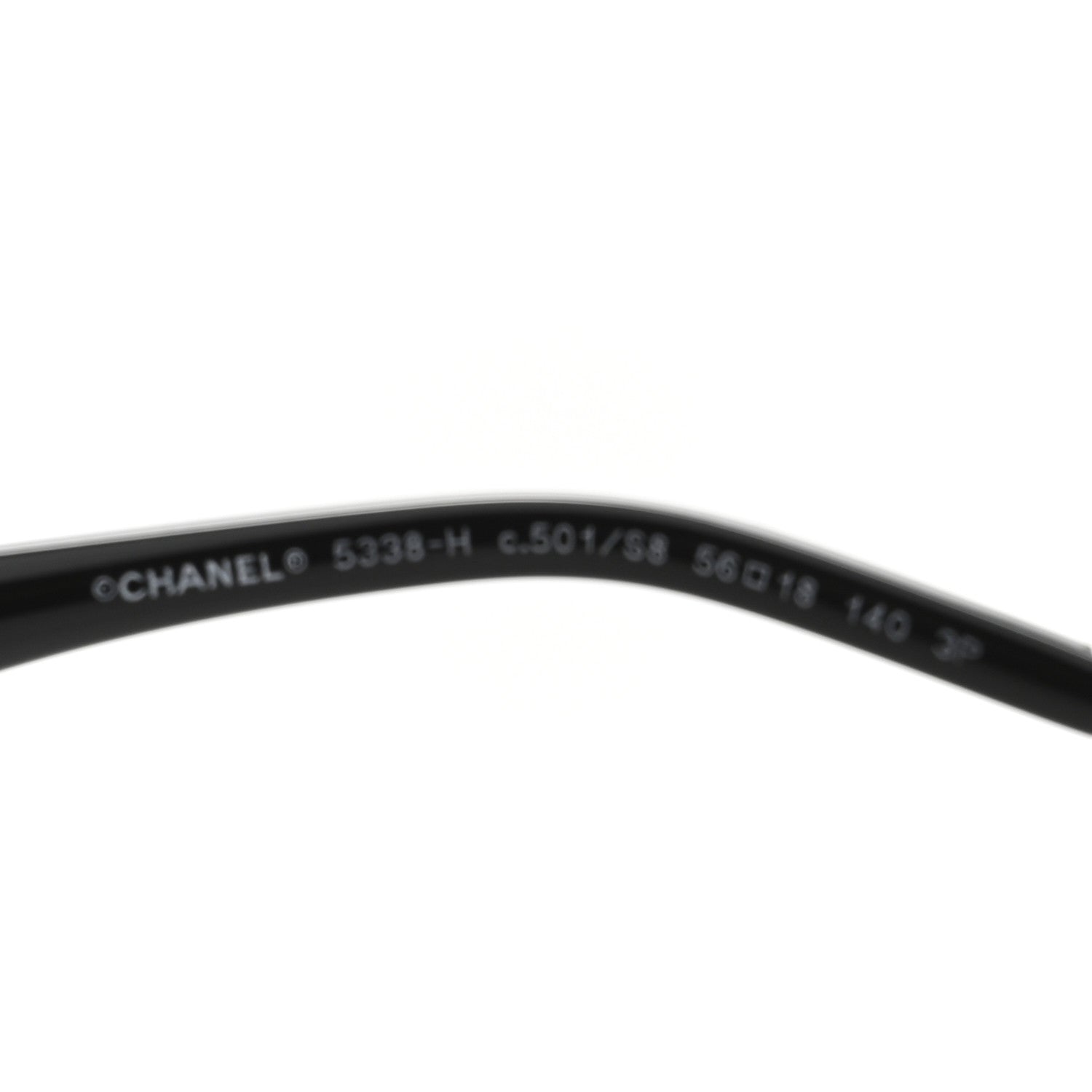 Chanel Pearl Sunglasses 5338-H Black 5 of 8