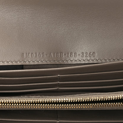 Fendi Vitello Cruise F is Fendi Continental Envelope Wallet on Chain Tortora 7 of 10