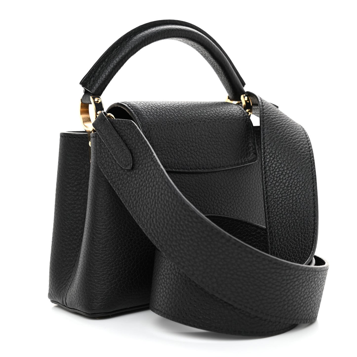 Taurillon Mini Capucines Black