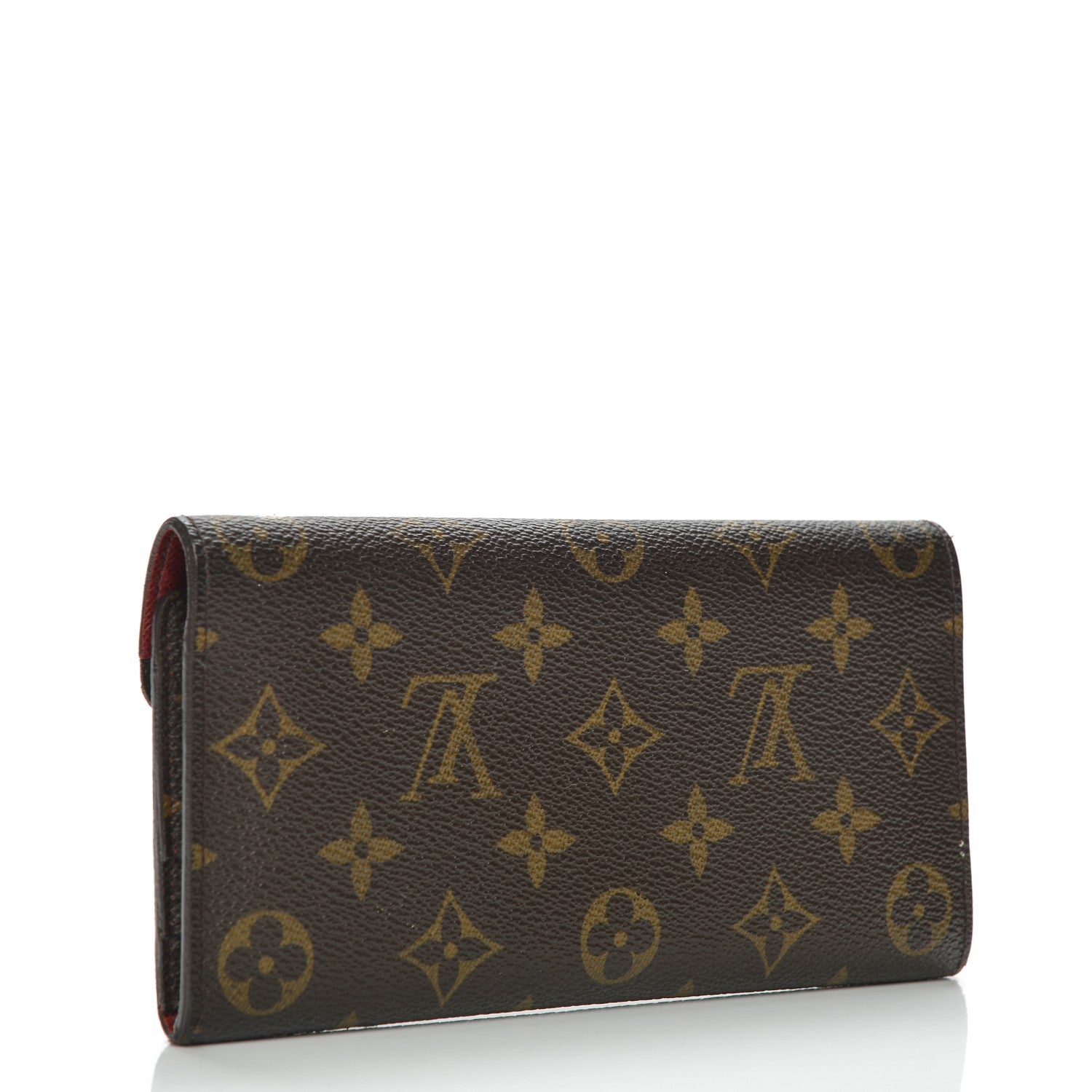 Louis Vuitton Monogram Josephine Wallet Red 3 of 9