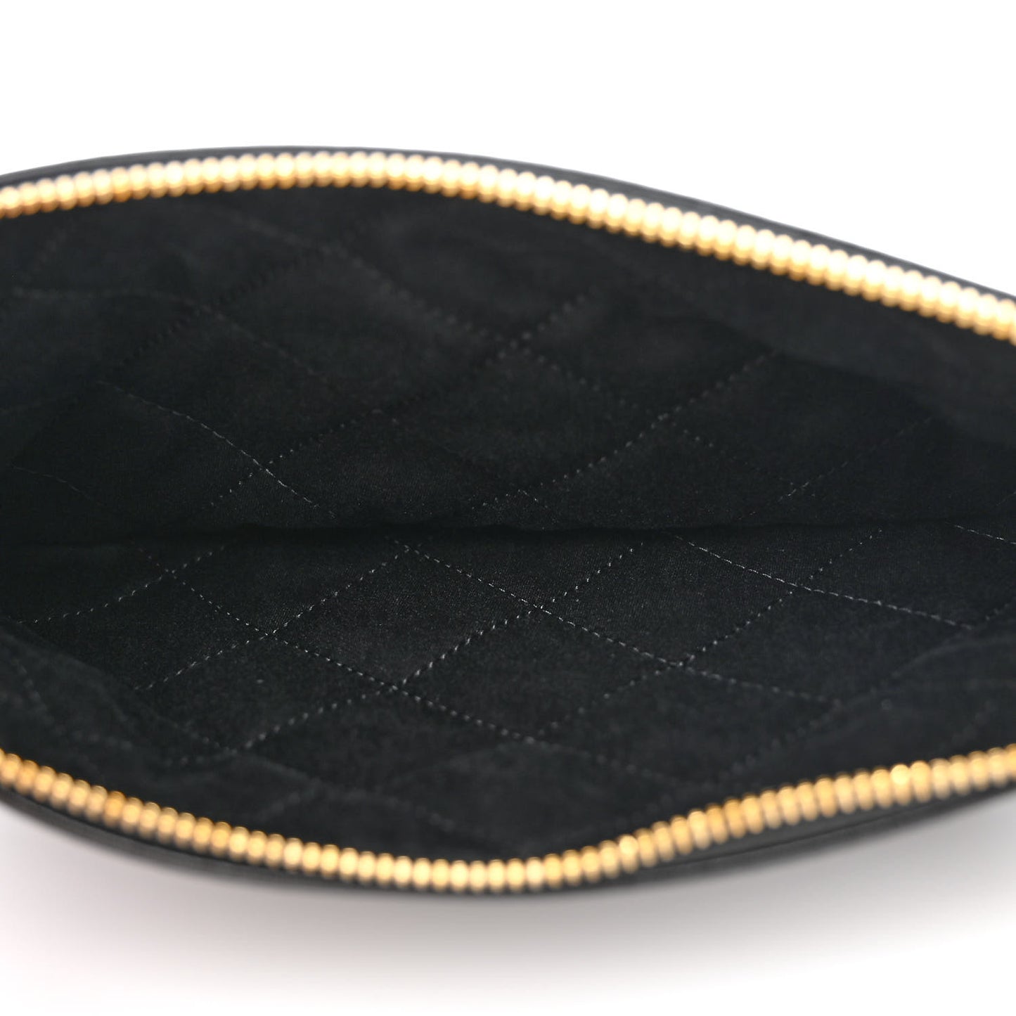 Shiny Calfskin Quilted Small Chanel 22 Black