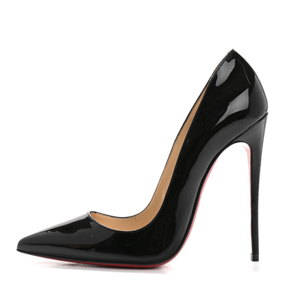Christian Louboutin Patent So Kate 120 Pumps 38.5 Black 1 of 11