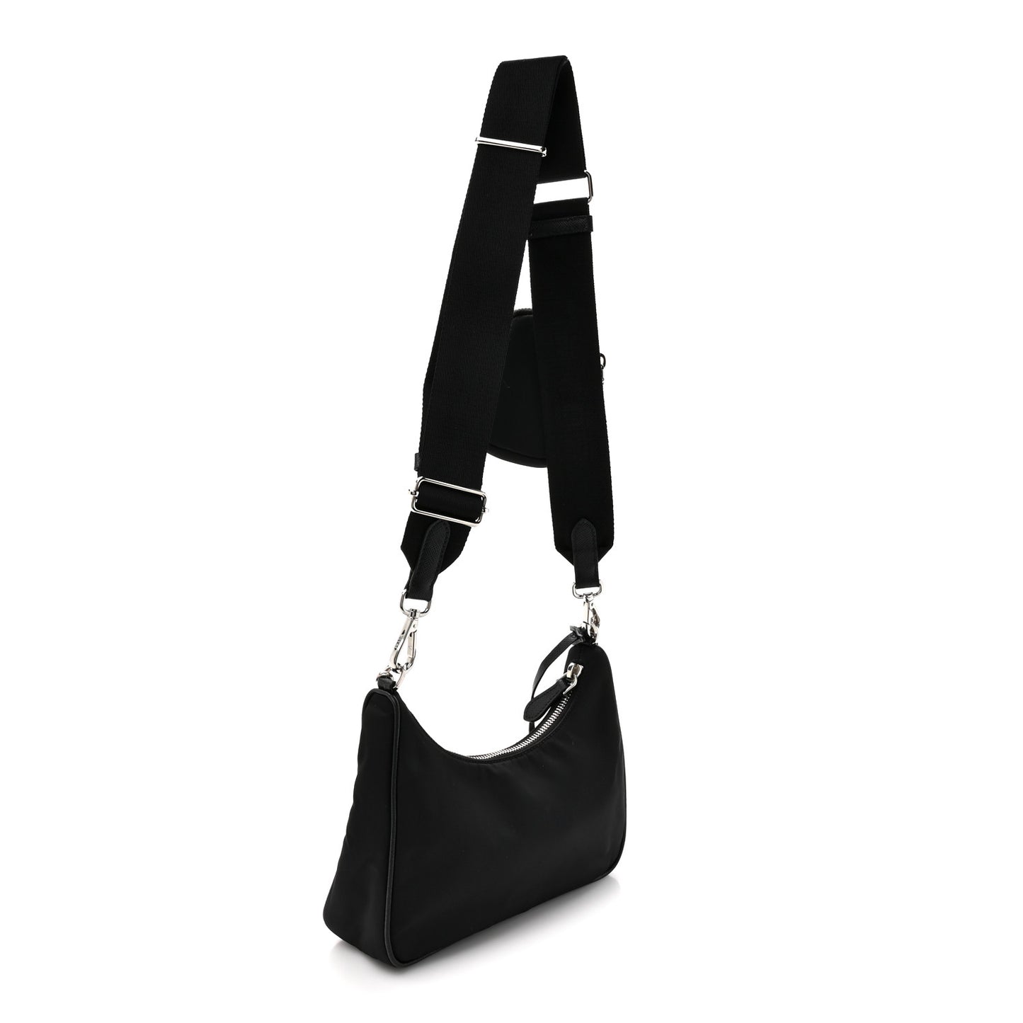 Nylon Re-Edition 2005 Shoulder Bag Black