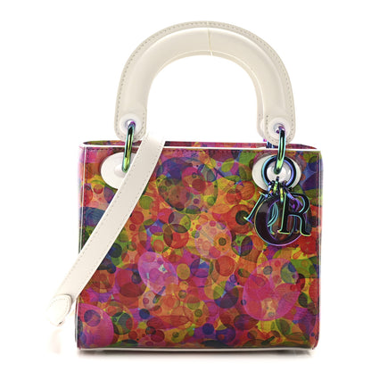 Christian Dior X HUANG YUXING Lambskin Printed Mini Lady Dior Art White Multicolor 1 of 11