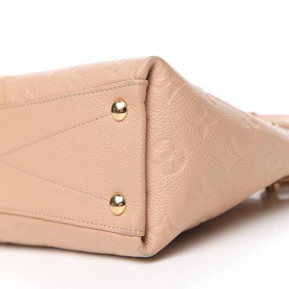 Louis Vuitton Empreinte V Tote BB Beige Rose Creme 7 of 8