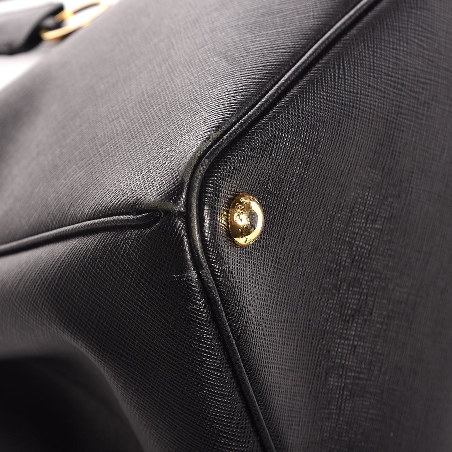 Saffiano Lux Large Tote Nero Black