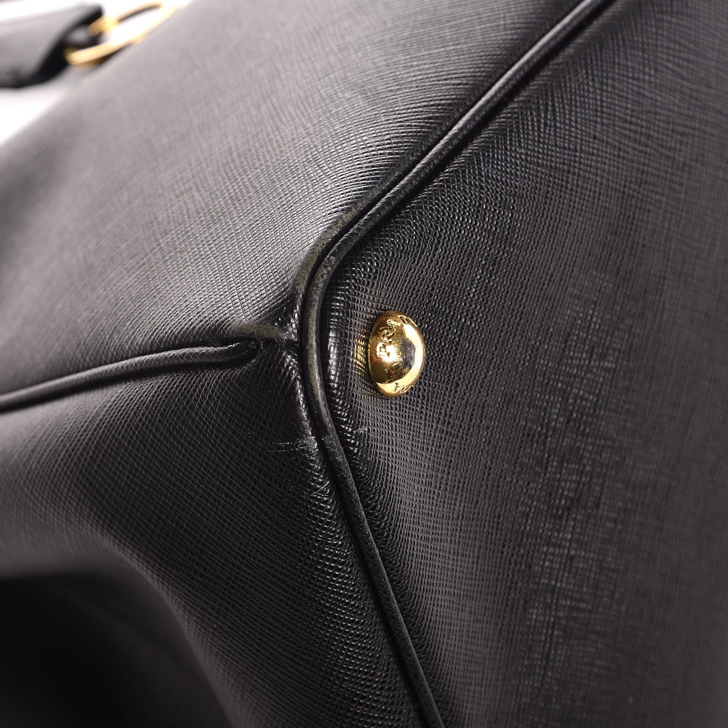 Prada Saffiano Lux Large Tote Nero Black 9 of 13