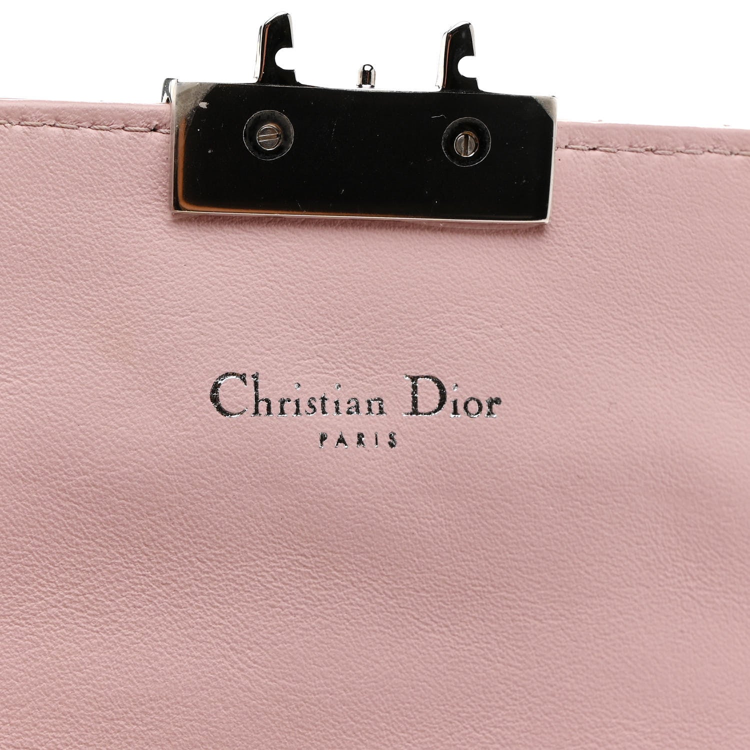 Christian Dior Patent Cannage Miss Dior Promenade Pouch Pink 6 of 16