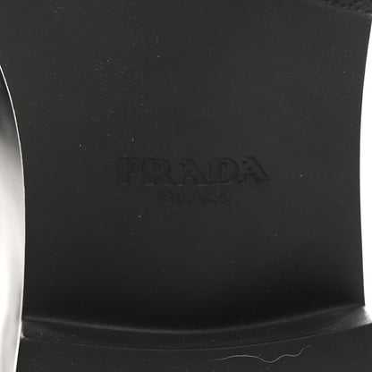 Prada Spazzolato Loafers 37.5 Black 7 of 10