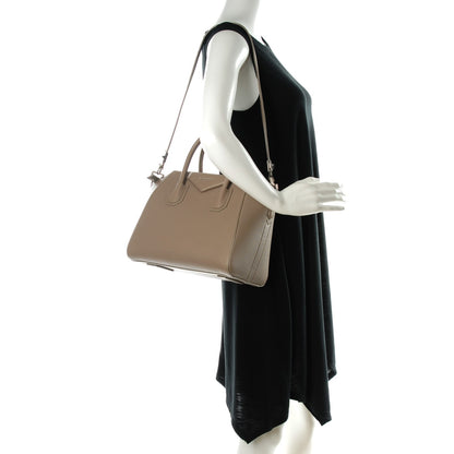 Givenchy Sugar Goatskin Small Antigona Dark Sand 2 of 7