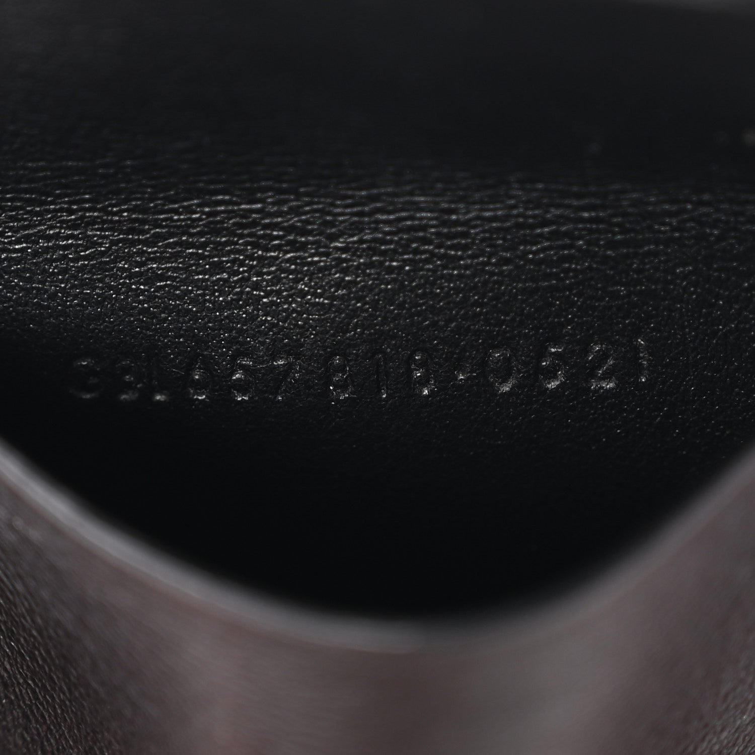 Saint Laurent Patent Crocodile Embossed Monogram Baby Kaia Crossbody Bag Black 7 of 13