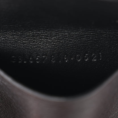 Saint Laurent Patent Crocodile Embossed Monogram Baby Kaia Crossbody Bag Black 7 of 13