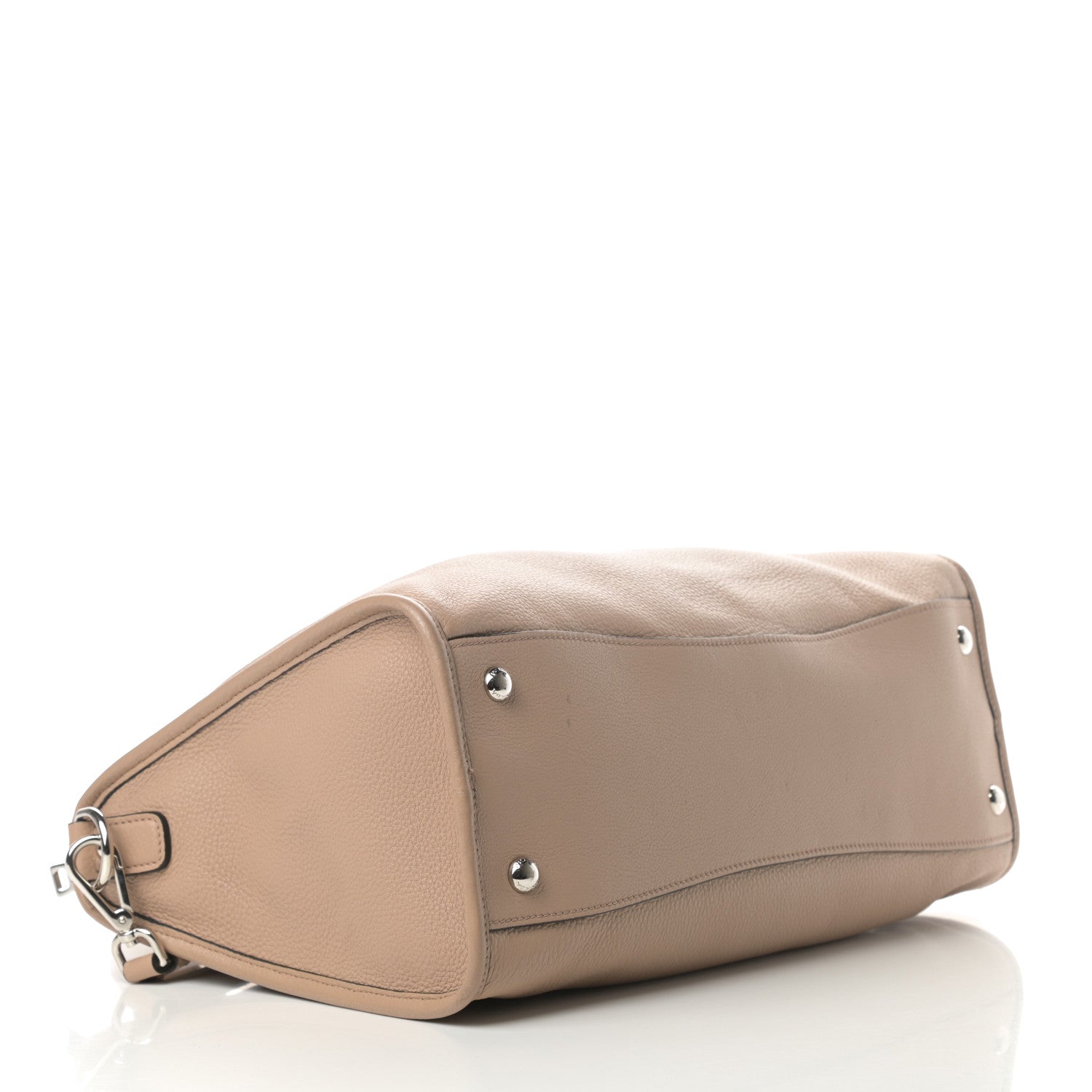 Prada Vitello Daino Shopping Satchel Cammeo 4 of 18