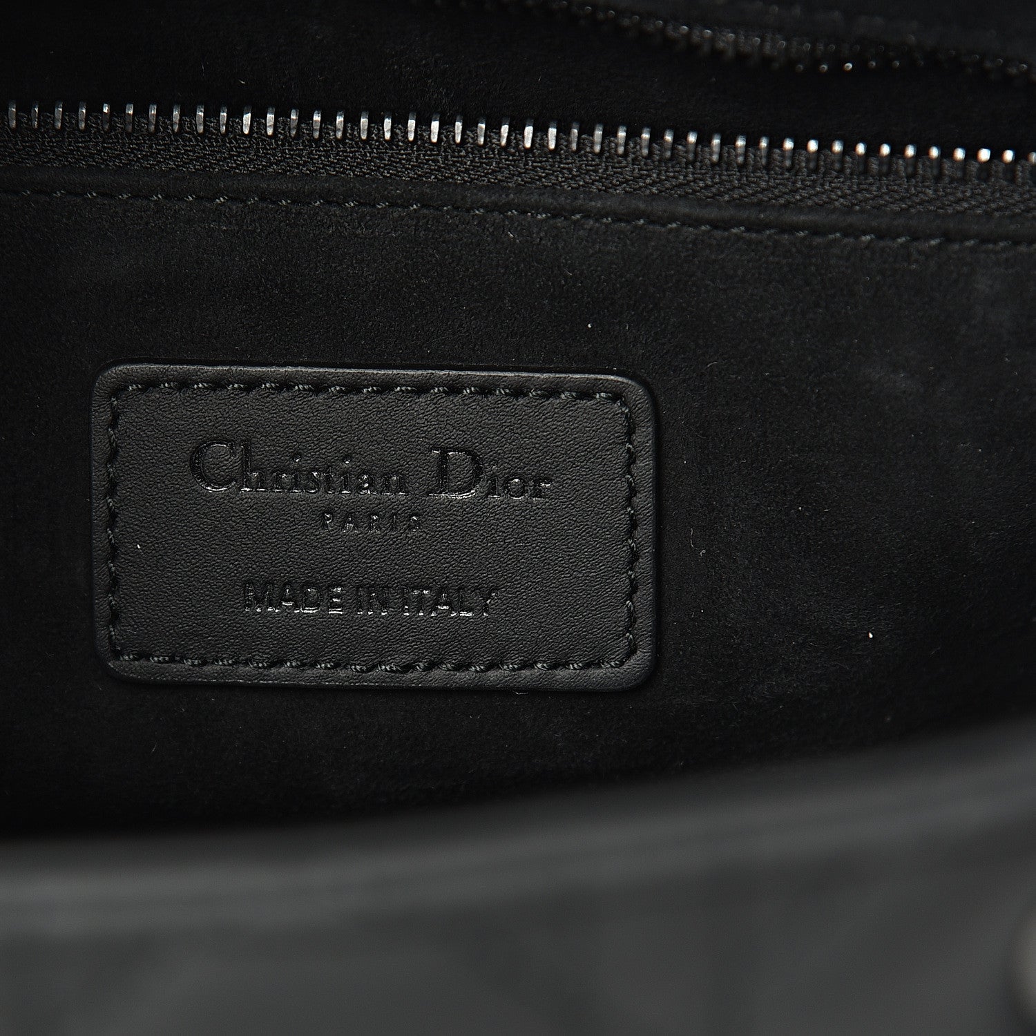 Christian Dior Ultra Matte Calfskin Cannage Medium Lady Dior Black 5 of 16
