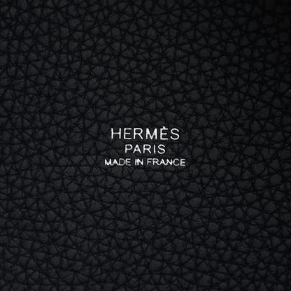 Hermes Taurillon Clemence Picotin Lock 18 PM Bleu Nuit 6 of 10