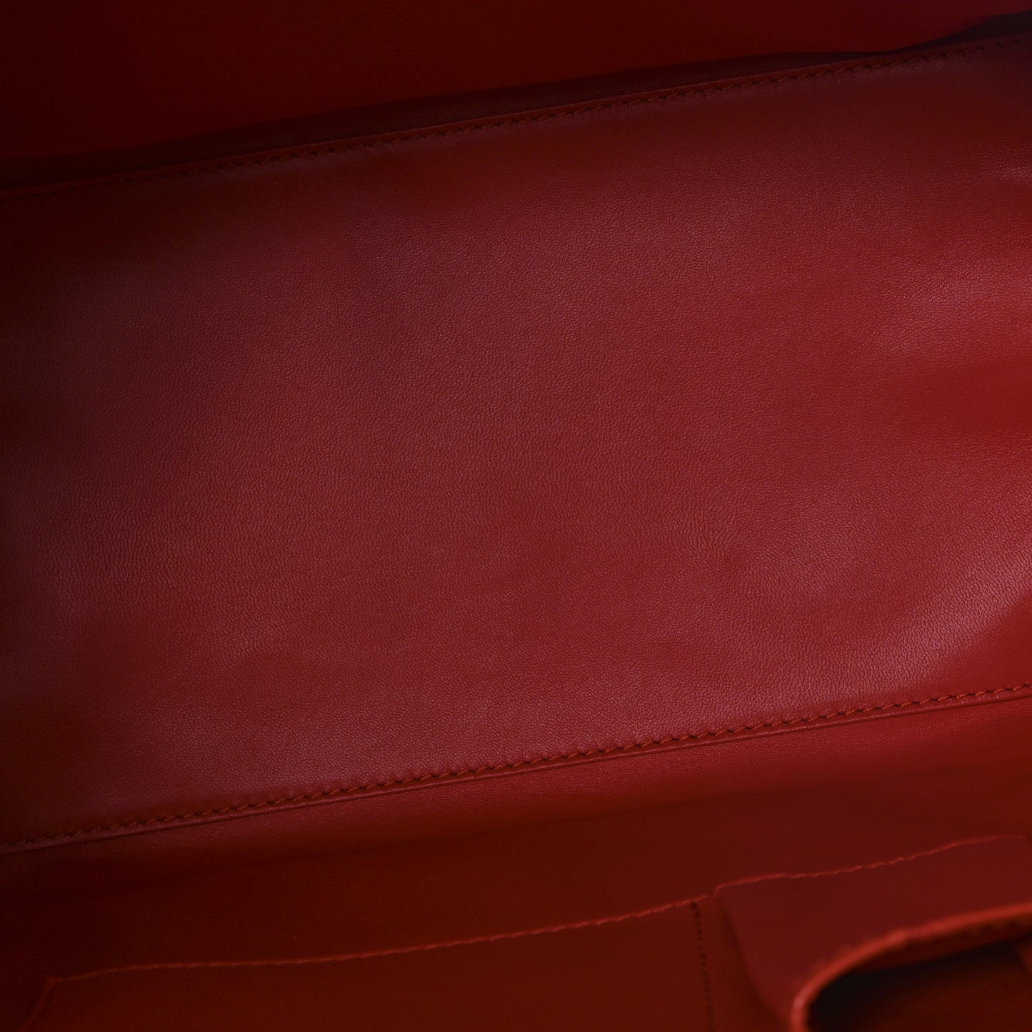 Crocodile Mini Luggage Vermillion